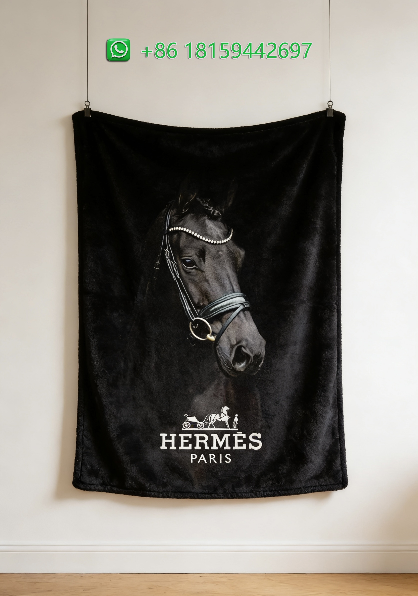 Hermes Throw Blankets